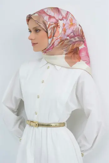 Armine Saf İpek Sura Eşarp 9529D 31