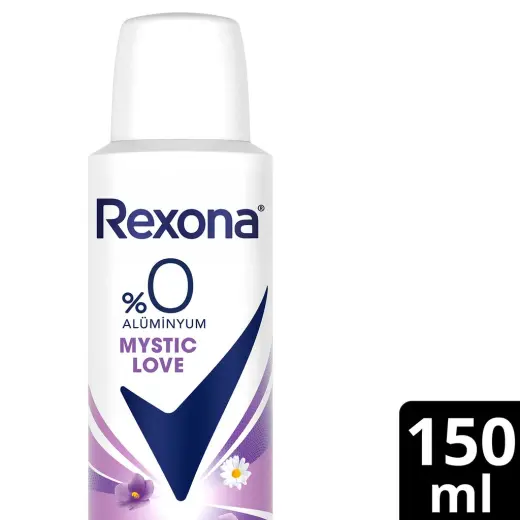 Rexona Kadın Sprey Deodorant Mystic Love %0 Alüminyum 150 ml