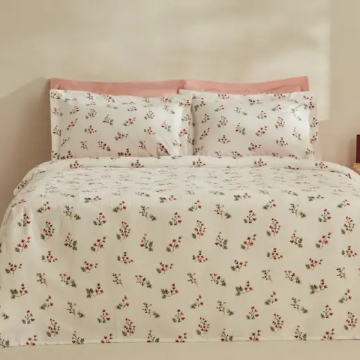 Karaca Home Silvie %100 Pamuk Çift Kişilik Pike Takımı Kırmızı Pp 200.22.04.0322 Kırmızı
