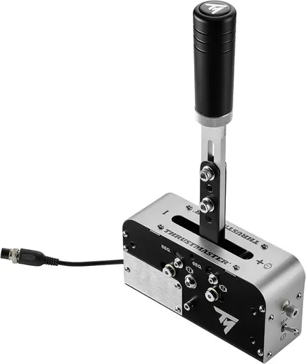Thrustmaster TSS El Freni - PC, PS4, PS5, PS5 Pro, Xbox One ve Xbox Series X|S için Yüksek Hassasiyetli İlerlemeli El Freni ve Sekansiyel Vites Kolu