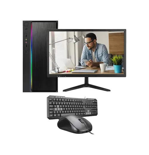 Ramtech WorkForce WF347 i3-4130 16 GB 500 GB HDD+128 GB SSD 21.5" Masaüstü Bilgisayar