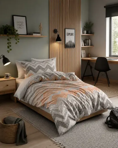 Mystory Home Lastikli Çarşaflı Tek Kişilik Nevresim Takımı Superior