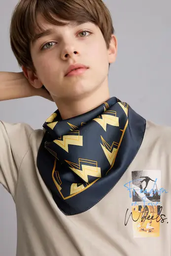 Desenli Bandana Erkek Çocuk