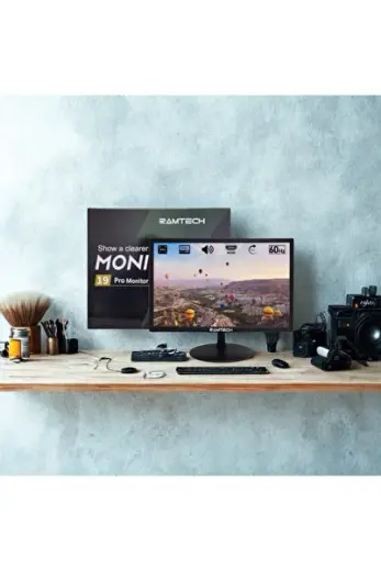 RD-19 HDMI -VGA TOS GİRİŞLİ 19" MONİTÖR