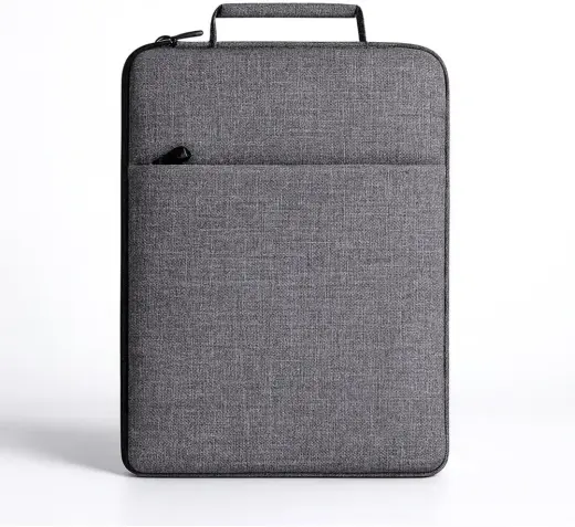 Macbook Air İle Uyumlu 15" M4 Gri Unisex Şık Ve Koruyucu Laptop Çantası,Gri