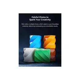 Creality Ender Fast Açık Gri 1.75MM Pla 3D Baskı Filamenti - 4