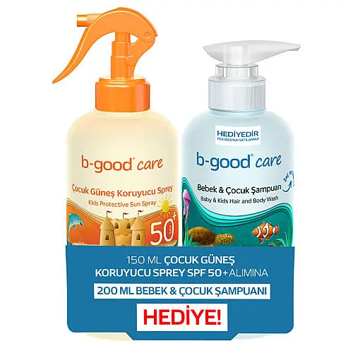 B-Good Çocuklar İçin Güneş Bakım Seti