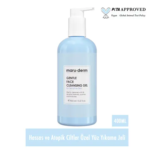 Maruderm Hassas ve Atopik Ciltler İçin Yüz Yıkama Jeli 400 ml