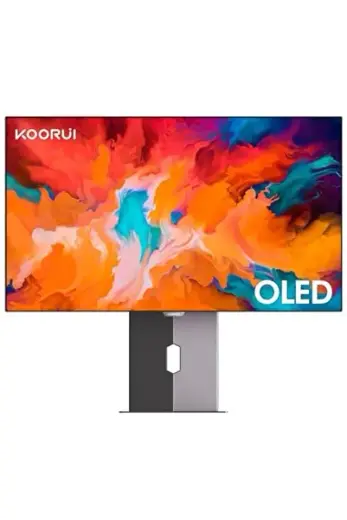 27 inç OLED Oyun Monitörü, 1440P 240Hz 0,03 ms PC Monitörü, 90W Type-C Şarj, DCI-P3 İnce Ekran, HDMI 2.0, DisplayPort 1.4, USB-C 3.1, 100*100 mm VESA, Siyah, 27E8QK