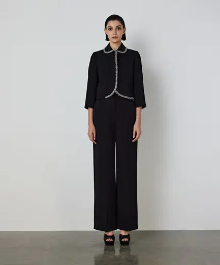 Cepli wide leg pantolon