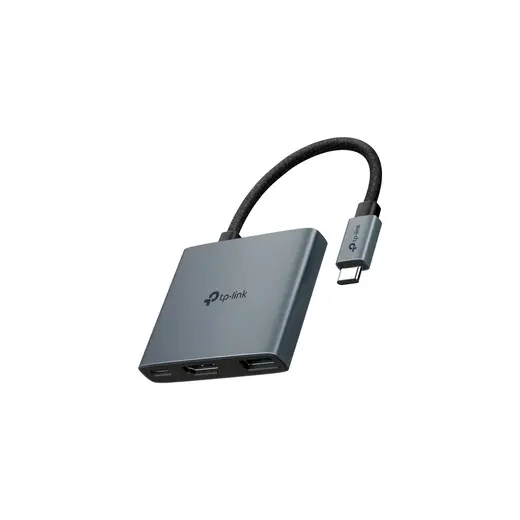 TP-Link UH3020C | USB-C 3’ü 1 Arada Hub | 4K@60Hz HDMI | 100W Hızlı Şarj | 1× USB-A 3.0 Port | Tak & Çalıştır | Windows | Mac | Linux & Mobile Uyumlu