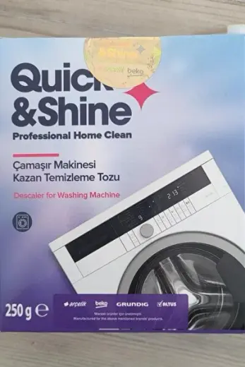Quick Shine Çamaşır Makinası Kazan Temizleme