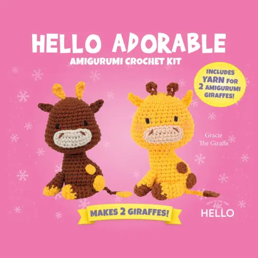 Hello Adorable Amigurumi Kiti - Gracie The Giraffe - HC977