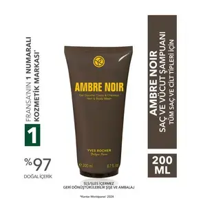 Ambre Noir- Saç ve Vücut Şampuanı