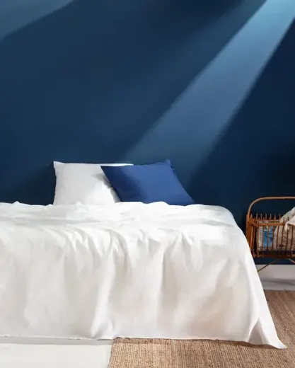 Mathilda King Size Pamuklu Ecocell Düz Pike - Beyaz