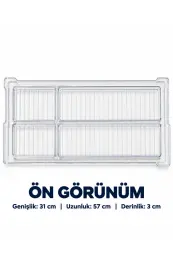 5237 Buzdolabı Dondurucu Buzluk Rafı - 4249010700 6