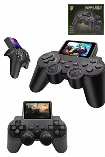 Mey İthalat® S10 Gamepad 520 Oyunlu Klasik Taşınabilir Retro Oyunlar Oyun Konsolu El Atarisi