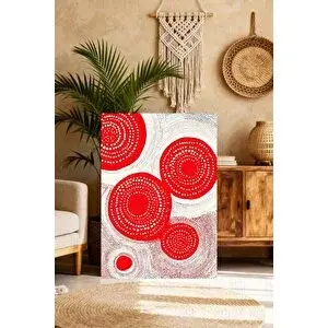 Mgi Design Sanatsal Renkli Eklektik Tablo Boho Stilinde Kanvas Tablo Lüks Duvar Sanatı | Modern Duvar Dekoru | Salon, Yatak Odası Ve Ofis İçin | Sanatsal Ev Dekorasyonu 35x50 cm