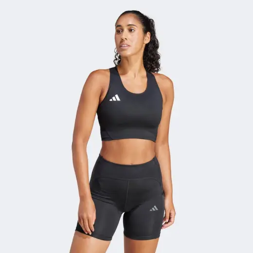 adidas Adizero Kadın Siyah Koşu Bra