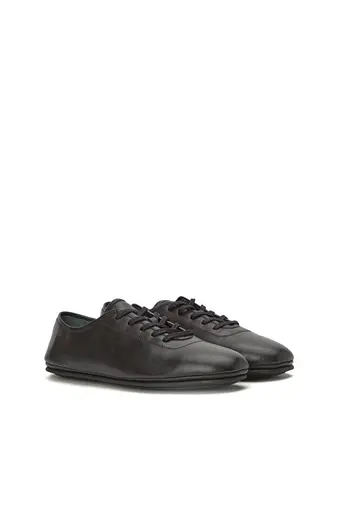Siyah Erkek Deri Sneaker