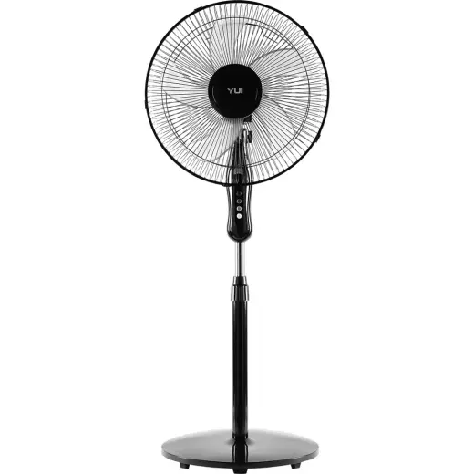 Yui F29 Vantilatör 40w Siyah 3 Kademe 5 Pervane Döner Başlık