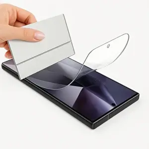 Youpick Samsung Galaxy Z Flip 5 Esnek Şeffaf Ekran Koruyucu