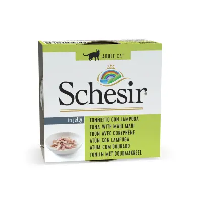 Schesir Jöle İçinde Ton Balıklı ve Mahi Mahili Kedi Konservesi 85gr