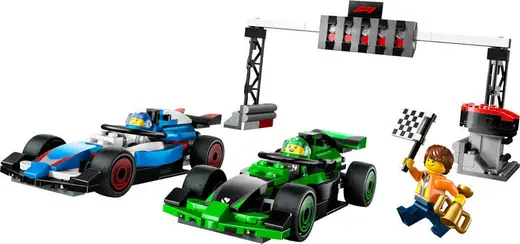 60474 LEGO® City VCARB ve Sauber Yarış Arabalı F1® Gridi