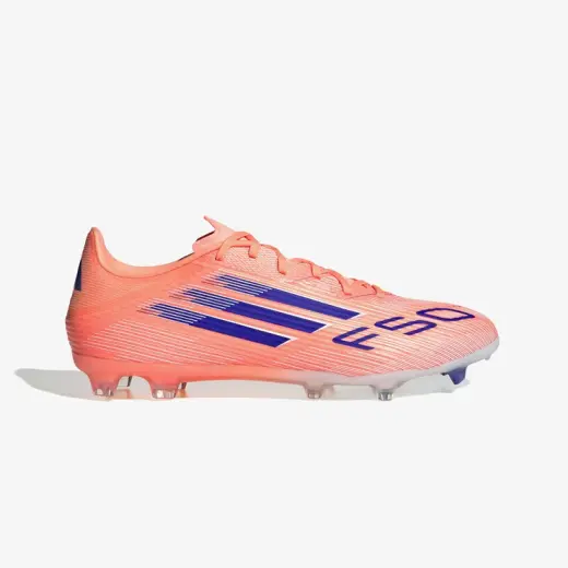 adidas F50 League Firm-Multi Ground Erkek Turuncu Çim Saha Kramponu