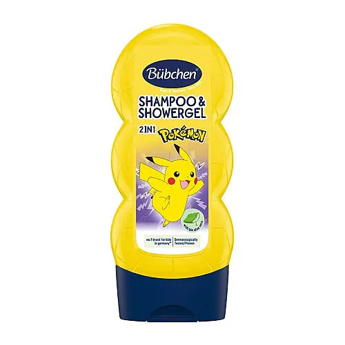 Bübchen 2in1 Shampoo and Shower Gel 230 ml -Pokemon