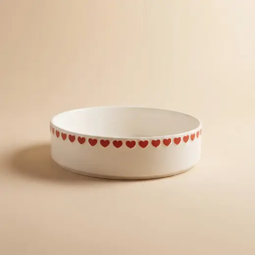 Karaca Sweetheart Salata Kasesi Beyaz 23 cm