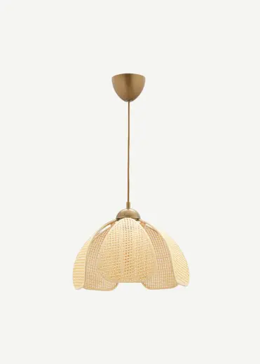 Brook Rattan Sarkıt Naturel (30x70 cm)