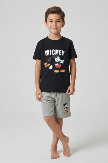 Mickey tişört ve şort takım