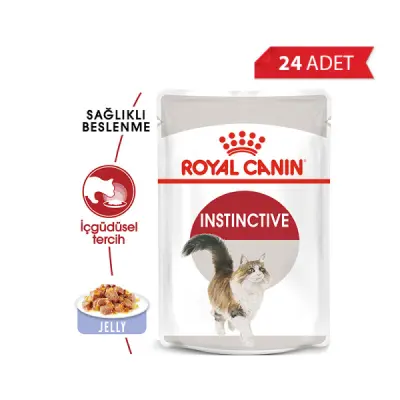 Royal Canin Instinctive Jöle İçinde Yetişkin Kedi Konservesi 85gr (24 Adet)