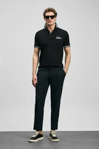 Eron Smart Erkek Chino Pantolon Slim Fit Siyah