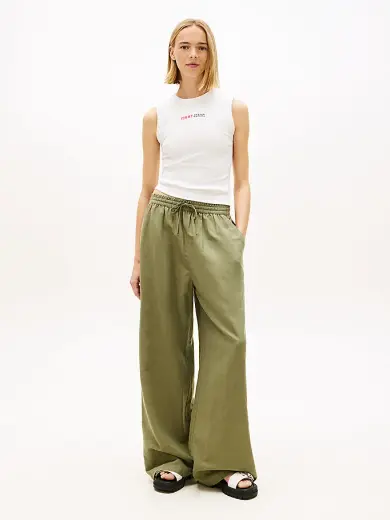 Kadın TJW Essential Linen Pantolon