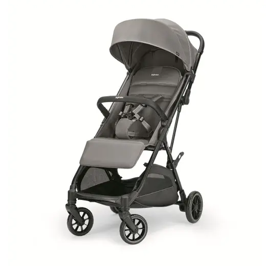 Inglesina Now Kendiliğinden Katlanan Tek Hamlede Açılan Kabin Boy Bebek Arabası - Snap Grey