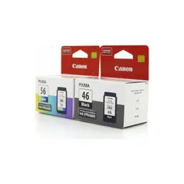 Canon Pg-46 /cl-56 Pixma E404/E414/E464/E484 Siyah ve Renkli Kartuş 2