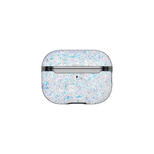 Bezos Airpods 2 (2.nesil) Bright Simli Airpods Kapak - Gümüş
