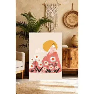 Mgi Design Özgün Çocuk Odası Tablosu Boho Stilinde Kanvas Tablo Yatak Odası Tablosu | Modern Duvar Dekoru | Salon, Yatak Odası Ve Ofis İçin | Sanatsal Ev Dekorasyonu 50x70 cm