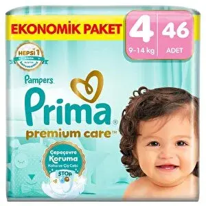 Prima PC Ekonomik 4 Beden, 46 Adet