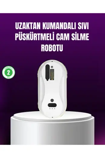 AI Akıllı Rotalı Otomatik Cam Temizleme Robotu