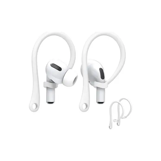 M.TK Moveteck Airpodss 4 3 2 1 Pro Pro 2 Nesil Uyumlu Silikon Kulaklık Tutucu Kulak Askısı Düşmeyi Önleyici - 2ADET Sağ Sol Sport Dönüşüm