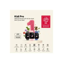 Ttec Kidi Pro AMOLED Ekranlı GPS 4G Sim Kartlı Akıllı Çocuk Saati Panter Siyahı 2KSW03 3