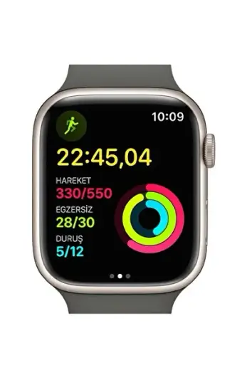 Watch Plus /20225 Akilli Saat Türkçe Menü Watchplus Samsung/ıphone Android Ios Uyumlu