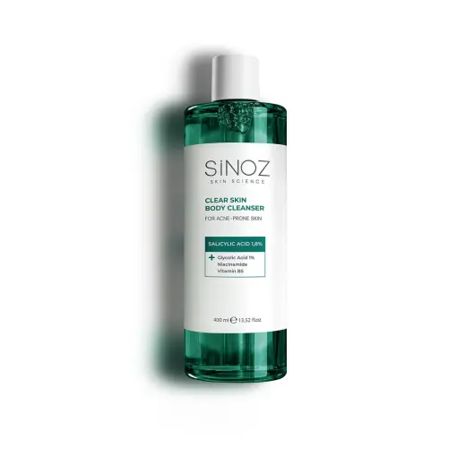 Sinoz Akne Karşıtı Vücut Temizleme Jeli 400 ml