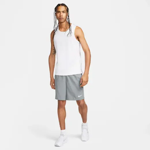 Nike Miller Dri-Fit Erkek Beyaz Koşu Atleti