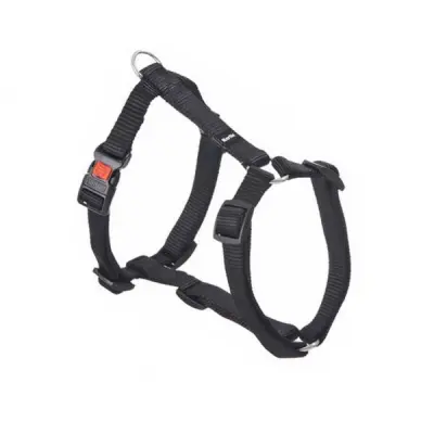 Karlie Güvenlik Kilitli Köpek Göğüs Tasması 45-70cm (Siyah) [M]