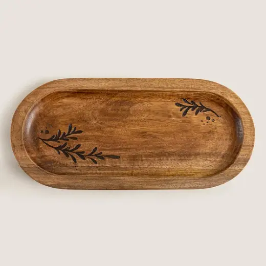 Oliva Sunum Tabağı 36x16.5cm Natural