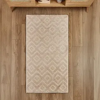 Evidea Soft Lomond Halı - Bej - 80x150 cm